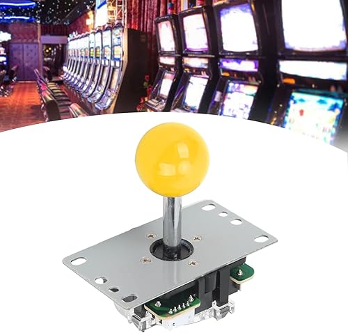 Miniatura 4 de Diyeeni Kit de control de botón de juego y joystick, joystick arcade con botones a presión, piezas de kit de joystick de arcade, codificador USB a