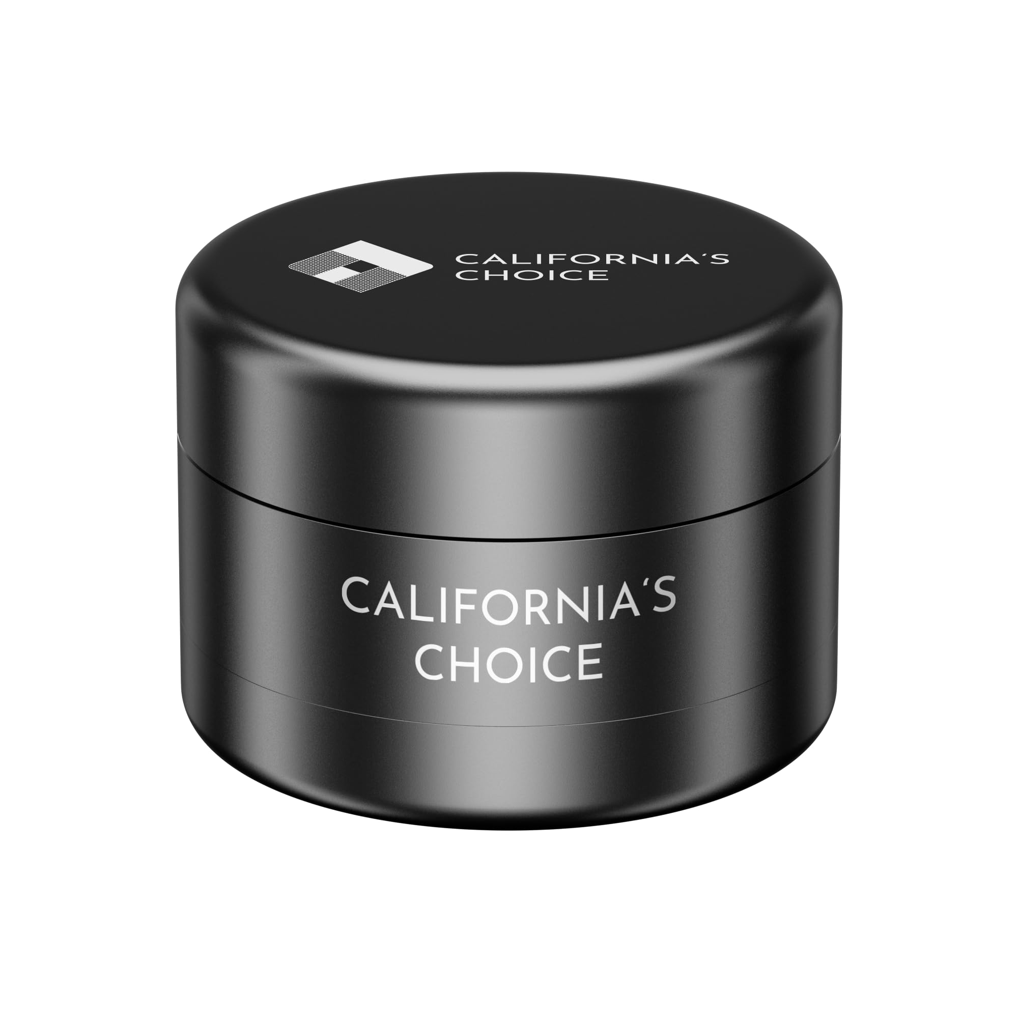 Premium Toothless Grinder Hollywood - Without Teeth - Made of Aluminium in Aerospace quality - 4-piece, Flower Mill (Mill) - incl. fine sieve, pollen compartment
