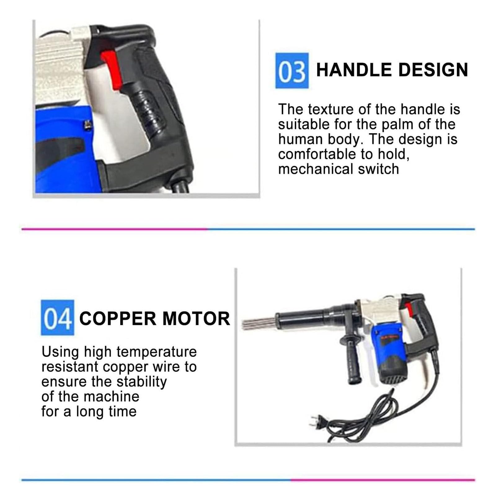 Desoxidante EléCtrico De Aguja, 1100 W, Pistola De Aguja Manual Para Eliminar óXido, Escoria De Soldadura Y Pintura. Limpiador De Escoria De Soldadura. 4500 Rpm. Ciclo De Trabajo: 30 Minutos.
