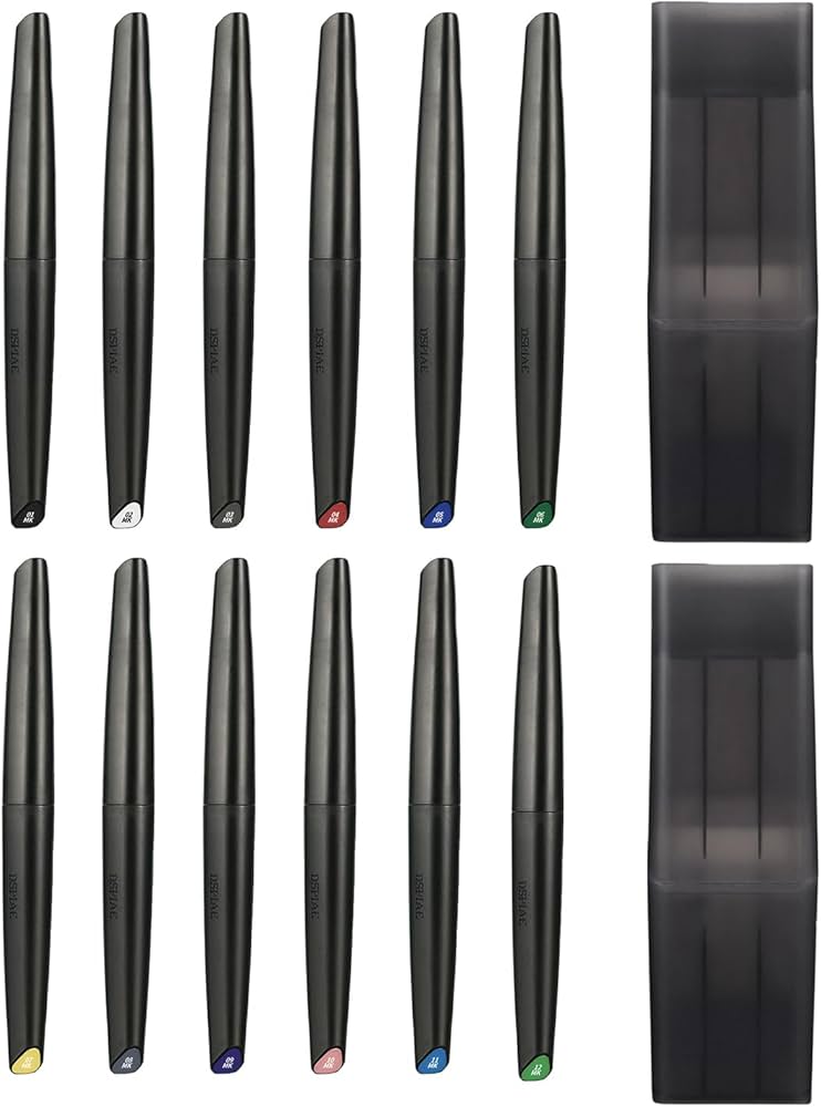 Amazon | DSPIAE MK-01~12 水性アクリルマーカーセット - 12色セット +