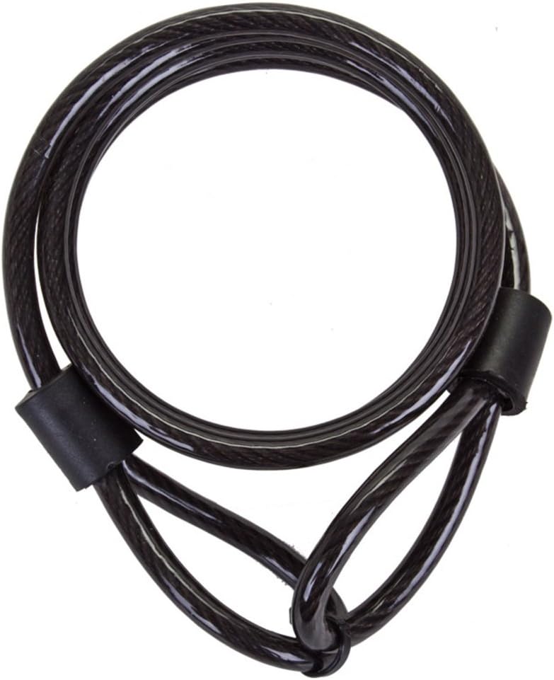 Sunlite Coiled Cable, 8mm x 6 ft., Black