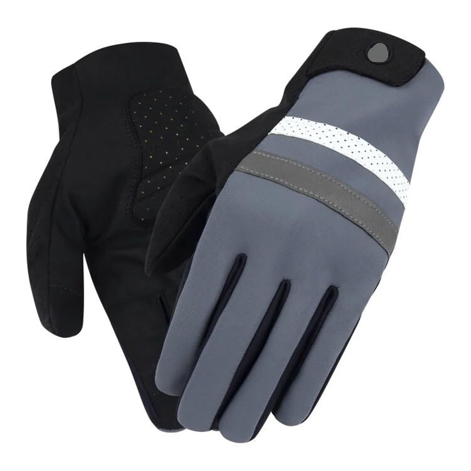 Guantes de Ciclismo Invierno Guantes Bicicleta a Prueba Viento Impermeables térmicos cálidos Larga Distancia para Conducir