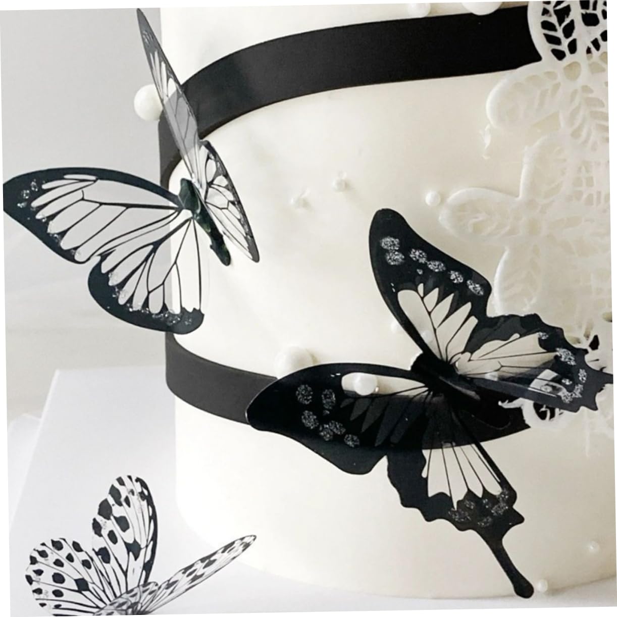 Amosfun 180pezzi Decorazioni per Toppers per Cupcake Adornamenti per Compleanno e Matrimoni per Occasione