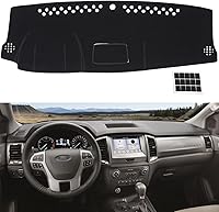 Vista 35 de TUCAREST Funda para salpicadero Compatible con 2014-2020 Nissan Rogue (T32) / 2017-2022 Rogue Sport S (No Rogue Select) Alfombrilla antideslizante