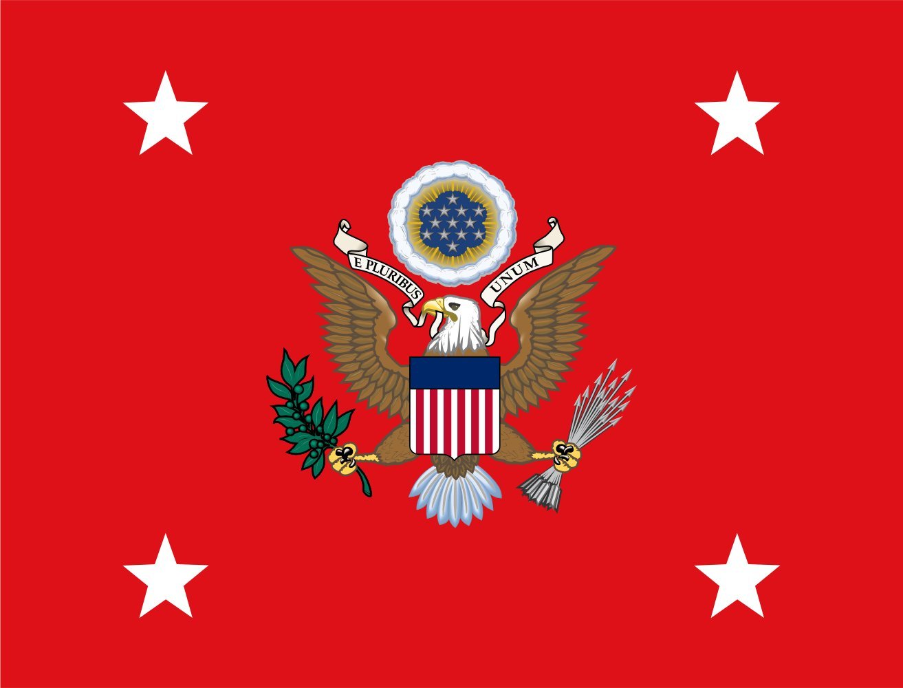 Drapeau United States Secretary of the Army décoration murale grand format pour bureau d'histoire