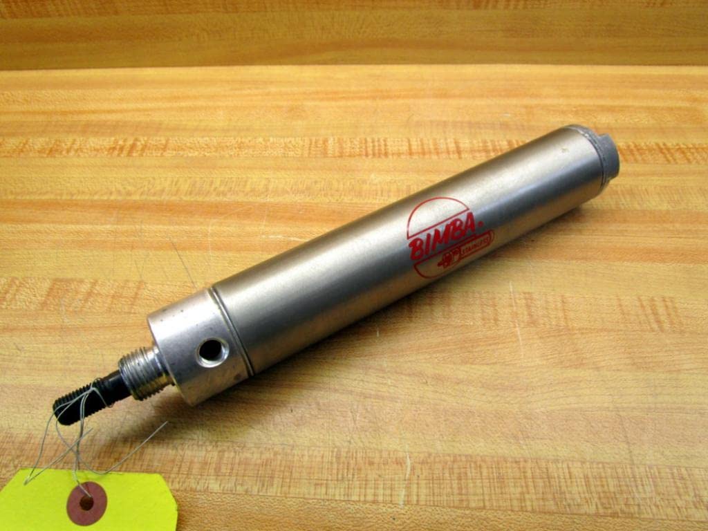 BIMBA 176D AIR Return, Double Acting, Standard, Pneumatic Cylinder, 1