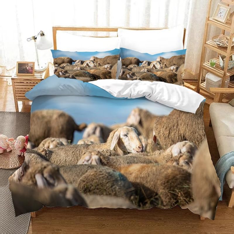 Housse de couette 140x200 bleu rhinocéros pour relooker une chambre d'ado ou d'enfant passionné
