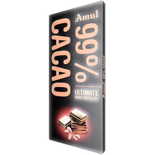 Amul 99 Cocoa Chocolate 125g 125 g
