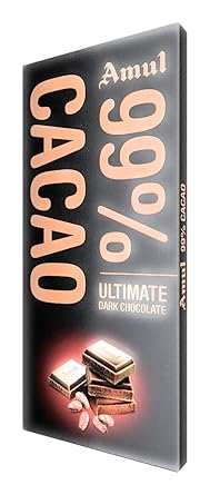 Amul 99% Cocoa Chocolate, 125 g - image, photos