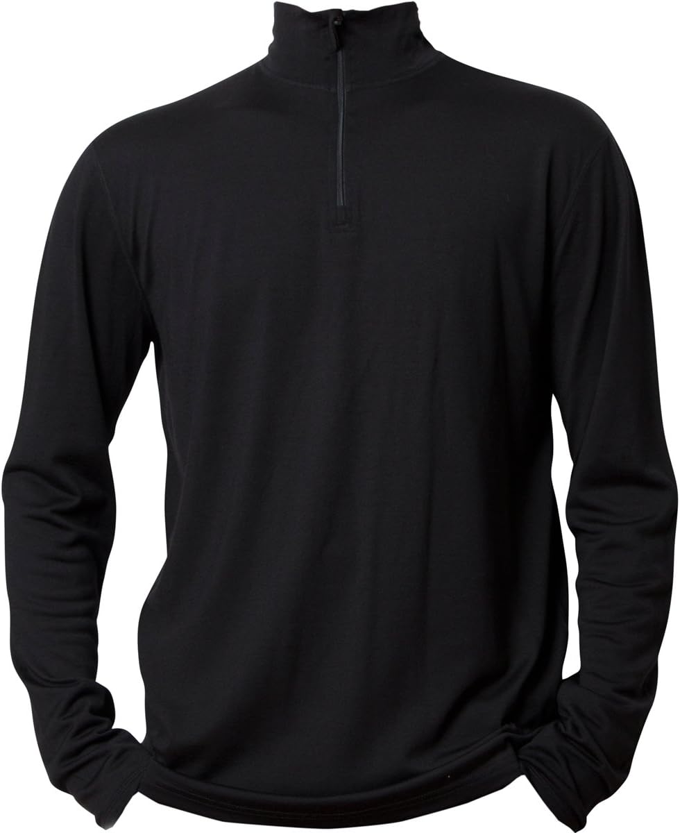 Cold Snap Merino, 1/4 Zip Top, Midweight, 210 GSM, 100% Merino Wool - Select Your Size
