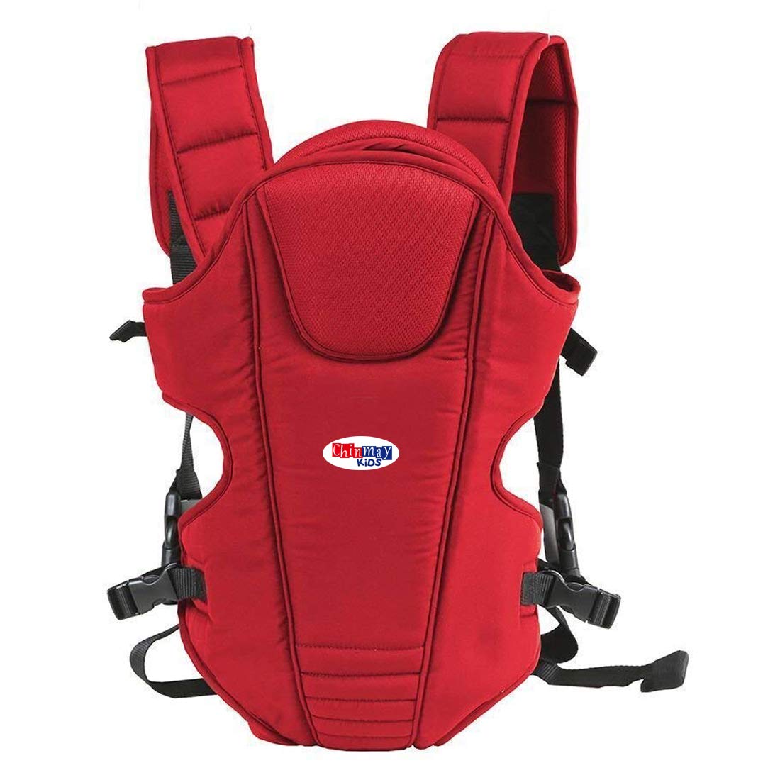 Chinmay Kids Premium Baby Carrier Bag in 3-in-1 Ergonomic Adjustable Sling Kangaroo Design with Carrying Basket for Front & Back Use for Infant Child and Mother Travel - 0 to 2 Year (Red1) (B07P2JHNGN) Amazon Price History, Amazon Price Tracker