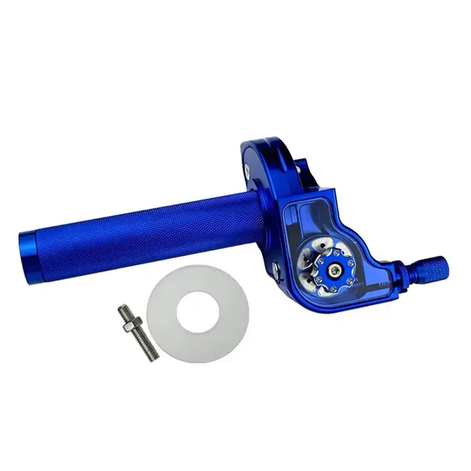 Manubrio Antiscivolo Acceleratore a manopola da 7/8" con comando a gas rapido e cavo, adatto per ciclomotori da 50 cc, 125 cc e 150 cc M10*1,5