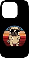 Vista 17 de Retro Pug Dog Mom Dog Dad Funny Pug Case for iPhone 17