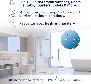 Invisible Shield Multi Surface Cleaner, Deodorizer with Hydrogen Peroxide- 32 fl. oz. (Great for ALL Surfaces) by UNELKO- Clean-X (3)