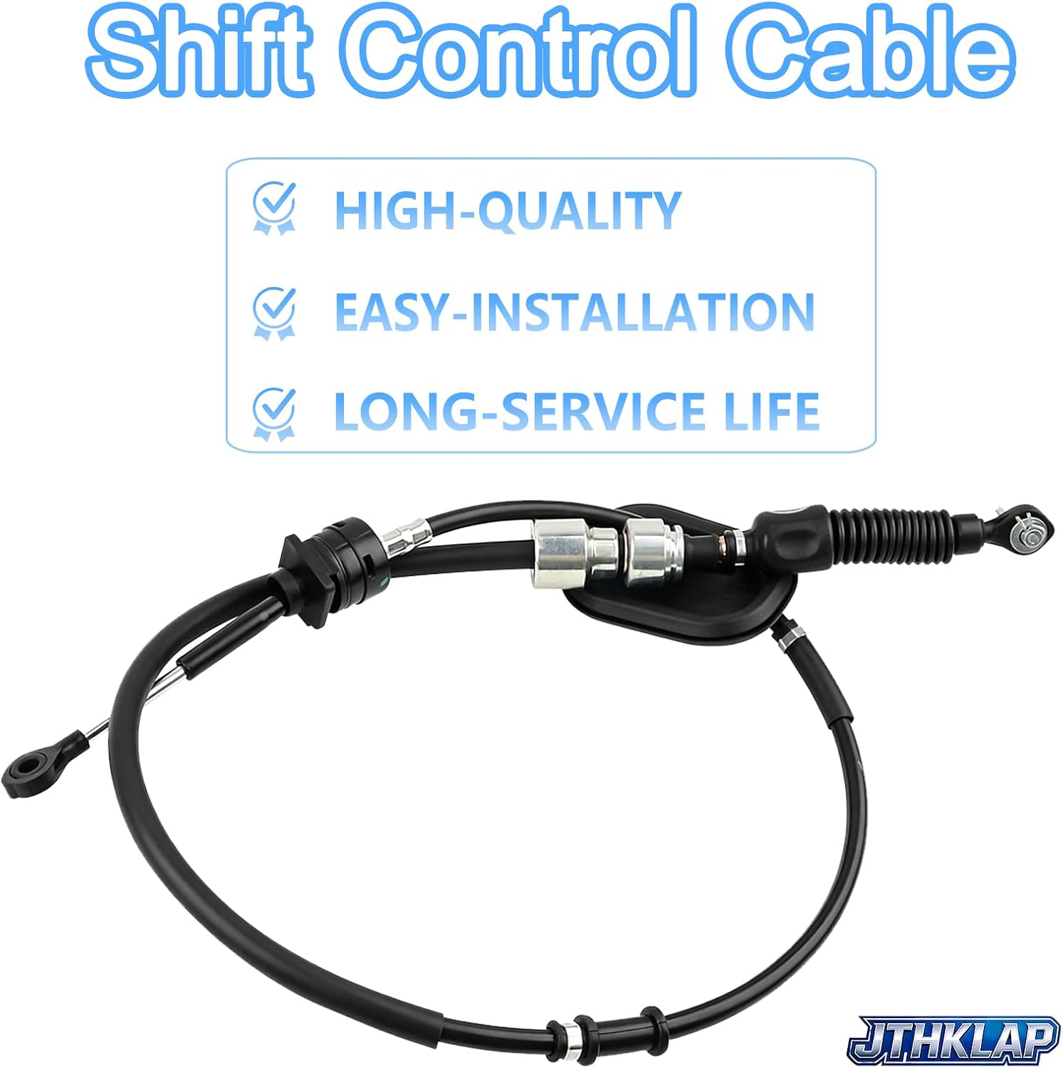 Shift Control Cable Compatible with Nissan Sentra 2007-2012 2.0L L4, Transmission Shifter Cable Replacement for 34935-ET100