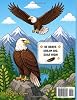 Eagles Coloring Book: Perfect for both Kids and Adults, this collection features Detailed Illustrations of Eagles in Flight, Hunting, Perched on Mountain Peaks, and more. #1