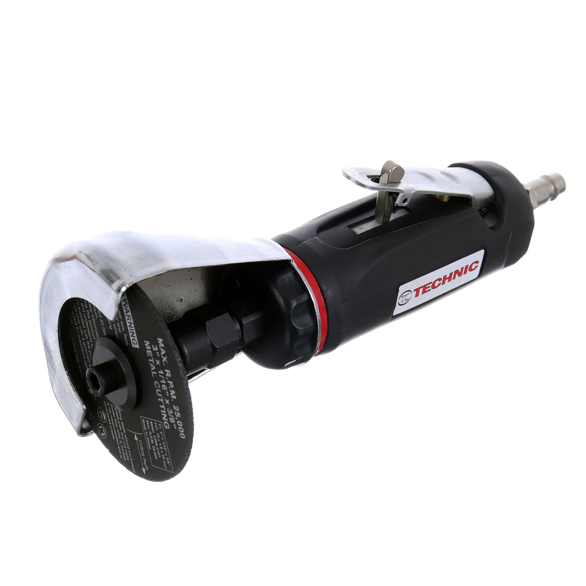 Meuleuse droite pneumatique incluse dans le set diax 75mm