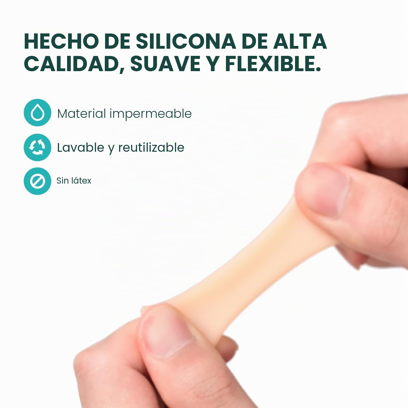 Promifun Protector de dedos de los pies - Paquete de 12 fundas de silicona protector dedos pie en martillo, callos, durezas y ampollas - Separadores de dedos para dedos superpuestos (Beige)