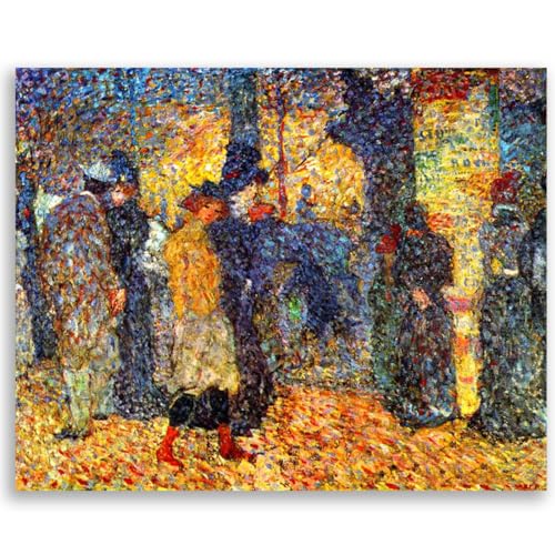 Impression giclée sur toile de maître abstrait grand format pour salon élégant
