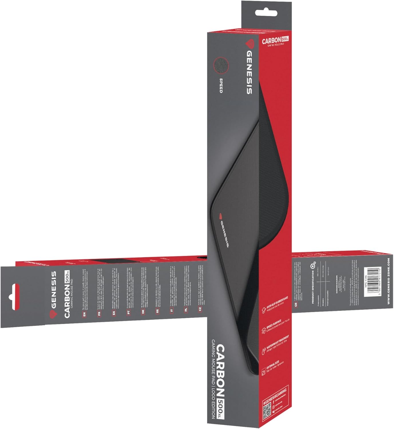 Genesis Carbon 500 XL Logo - Alfombrilla de ratón -