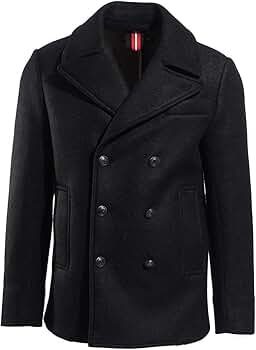 Amazon | [ハイドロゲン] ピーコート/WOOL SCUBA PEACOAT ウール