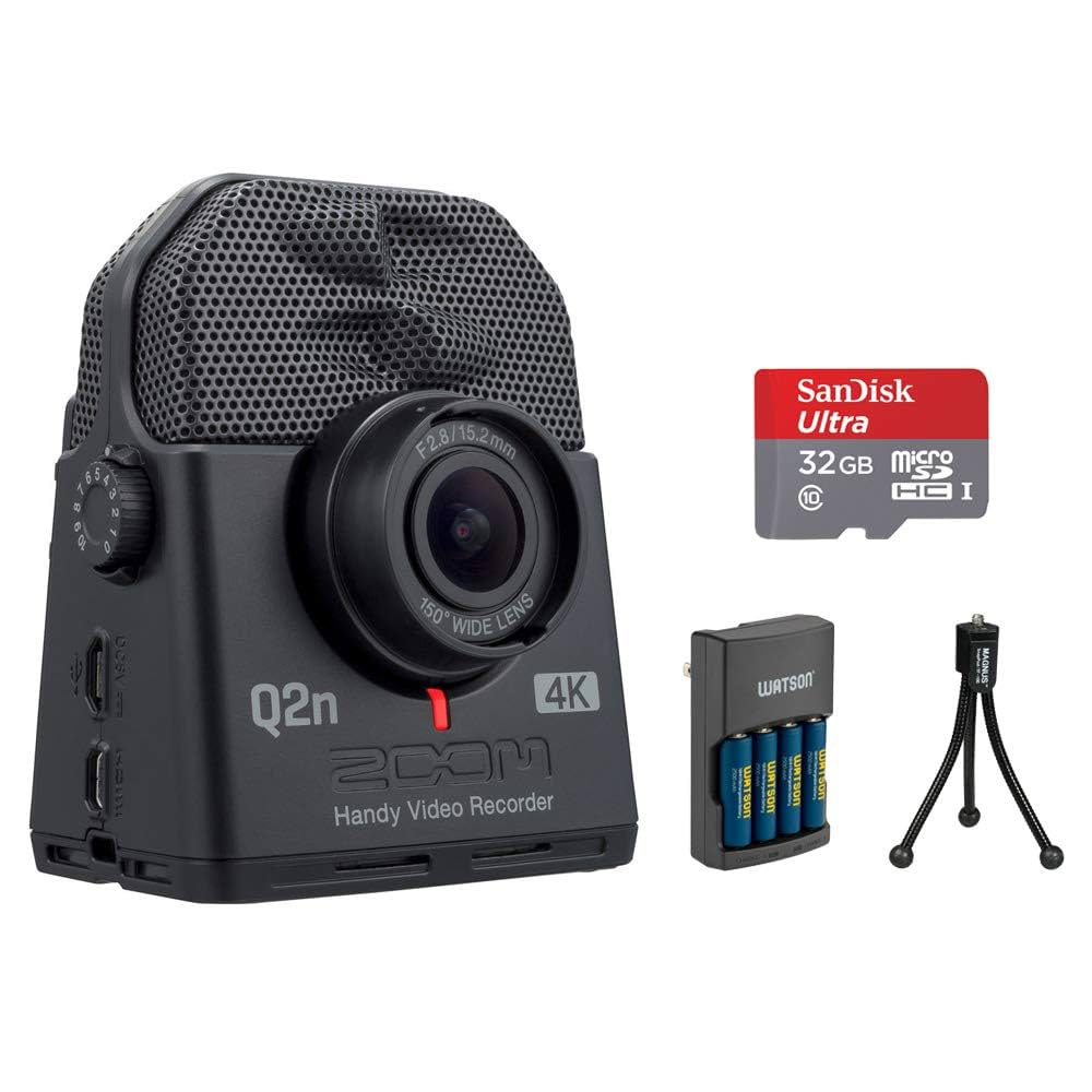Amazon.com : Zoom Q2n-4K Handy Video Recorder with 32GB