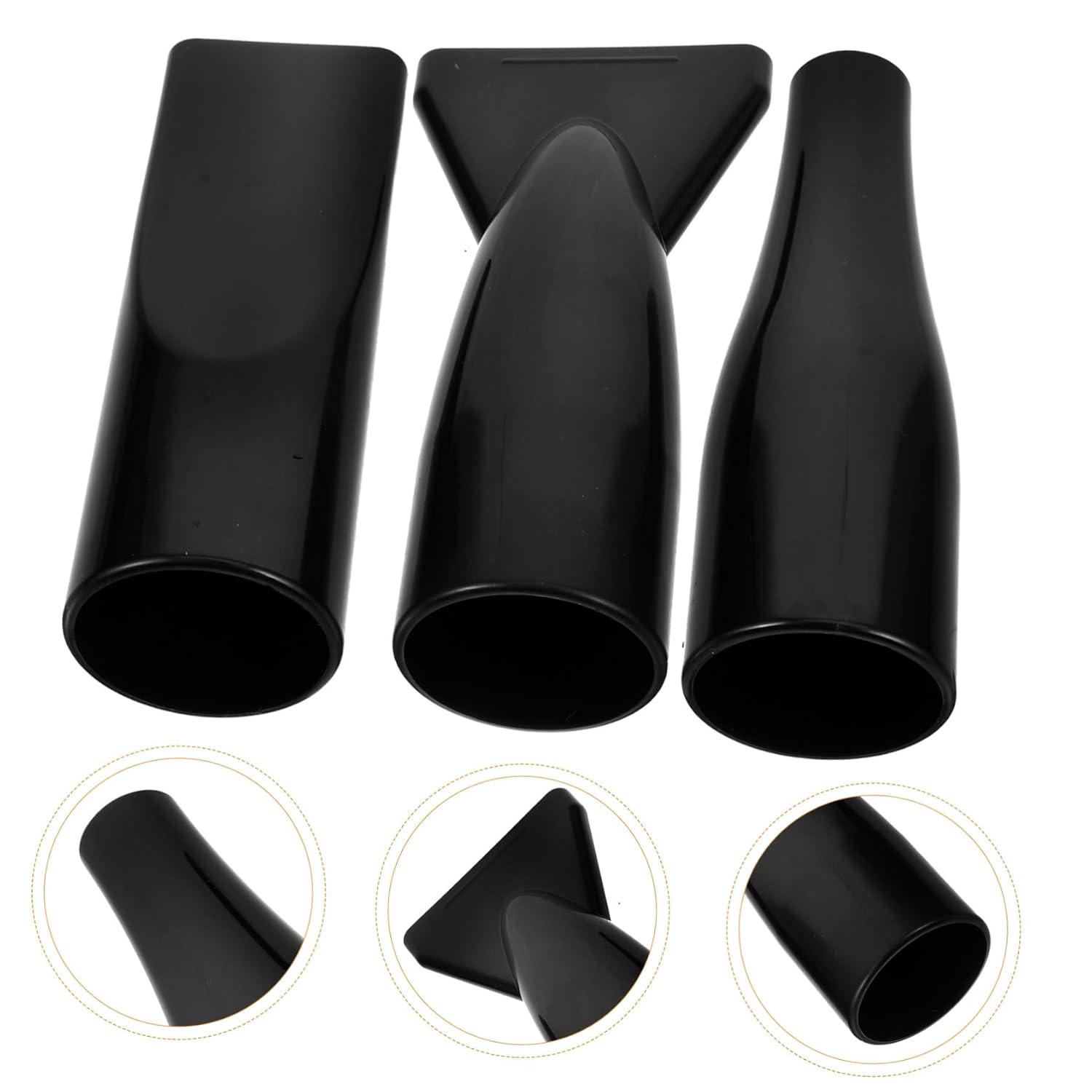 9pcs Pet Grooming Blow Dryer Nozzle Diffuser Attachment for Hair Dryers Material Reduces Frizz Compatible Hair Lightweight and Durable