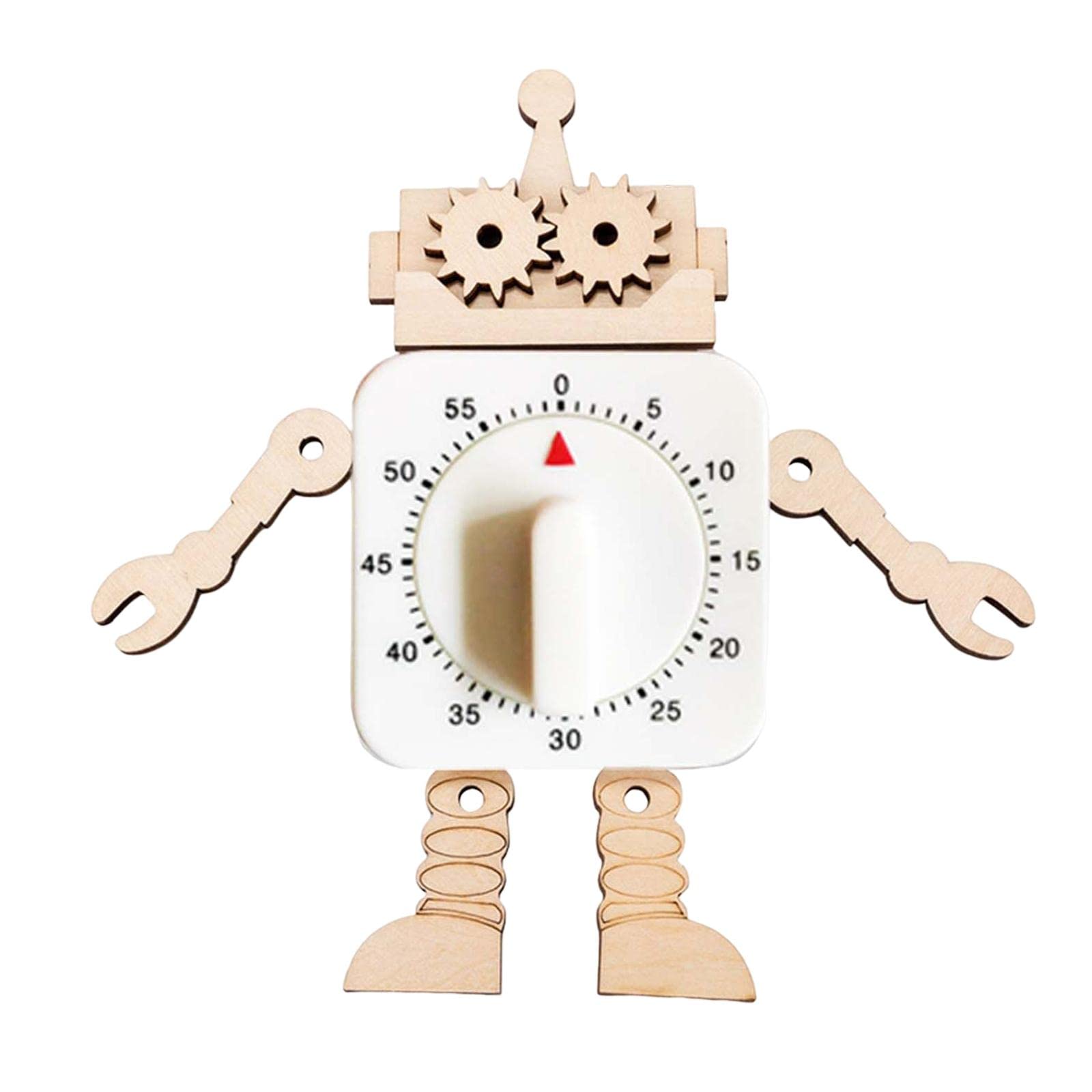 Fenteer Kids Busy Board DIY Accessories Educational Sensory Toy Early Teaching Learning Activity Center Board for Plane Travel Toys Toddler Kids Robot Timer