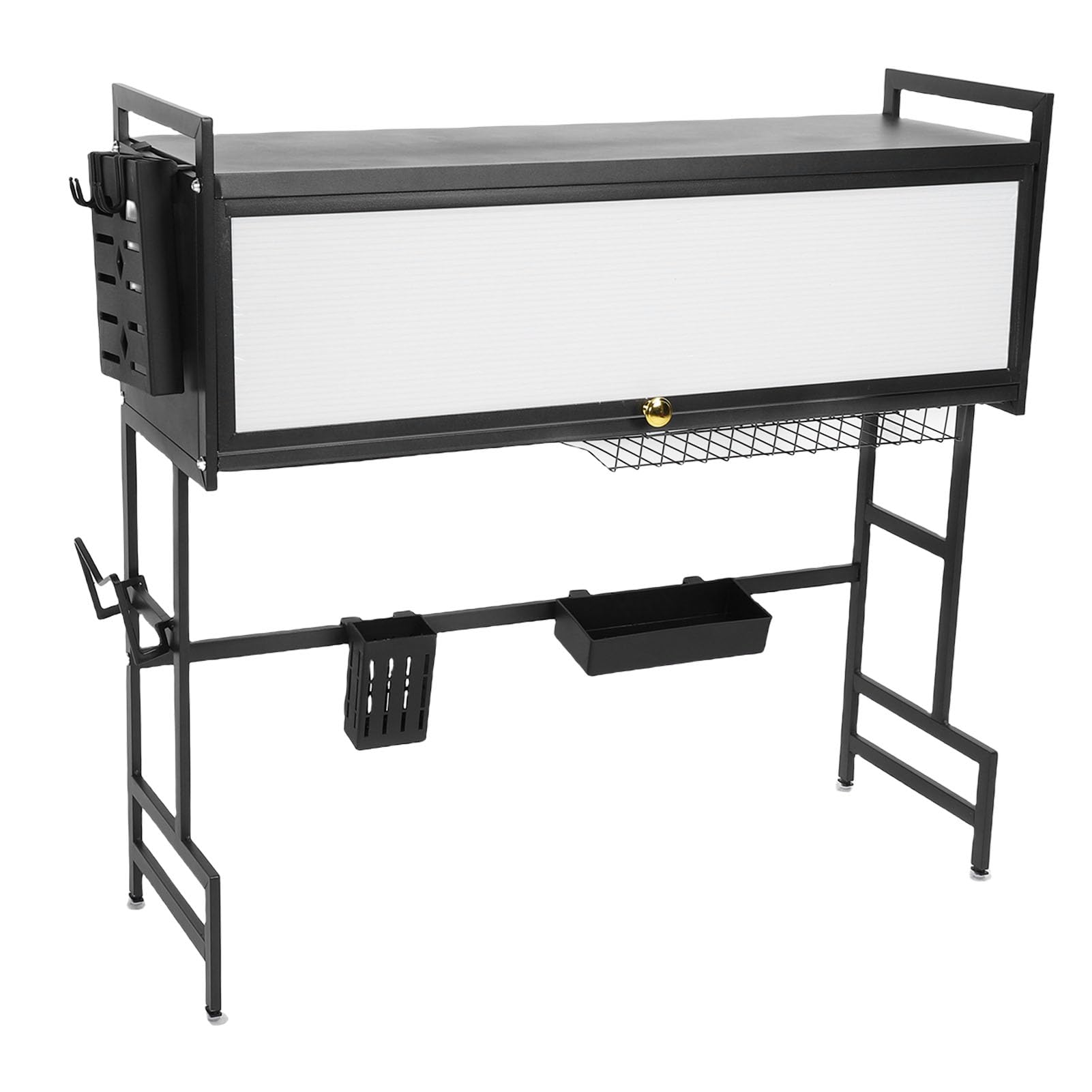 Annadue 2 Niveaux Acier Carbone Égouttoir pour Évier