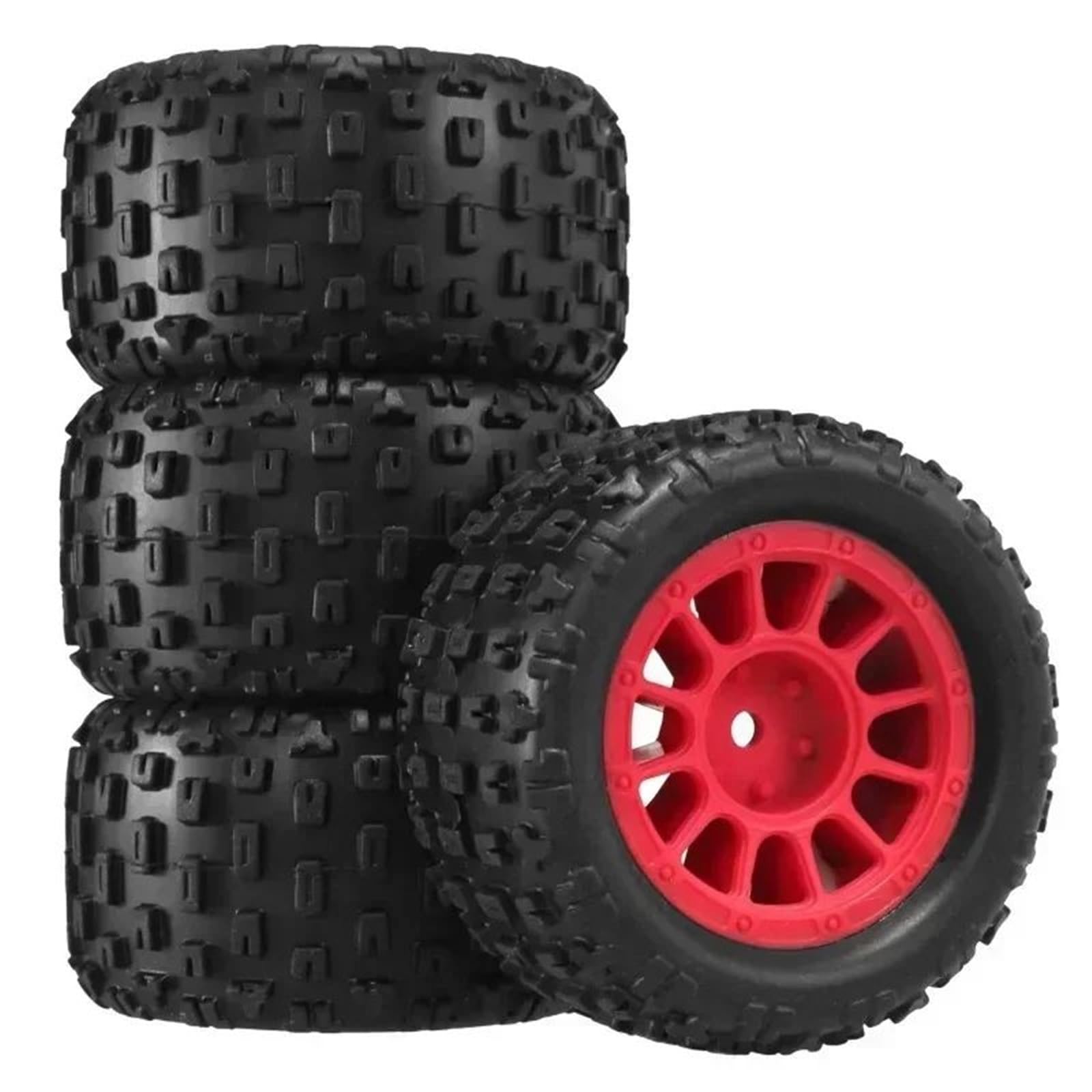 Per Arrma Per Granite Per Grom Per Typhon 1/18 RC Auto Parti Aggiornamento 4 Pz 74mm Gomma Pneumatico 12mm Esagonale Accessori Ricambi Modellini RC