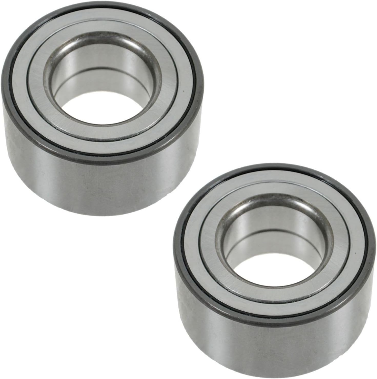 TRQ Front Wheel Bearing Set Compatible with 2002-2007 Mitsubishi Lancer 2003-2006 Outlander
