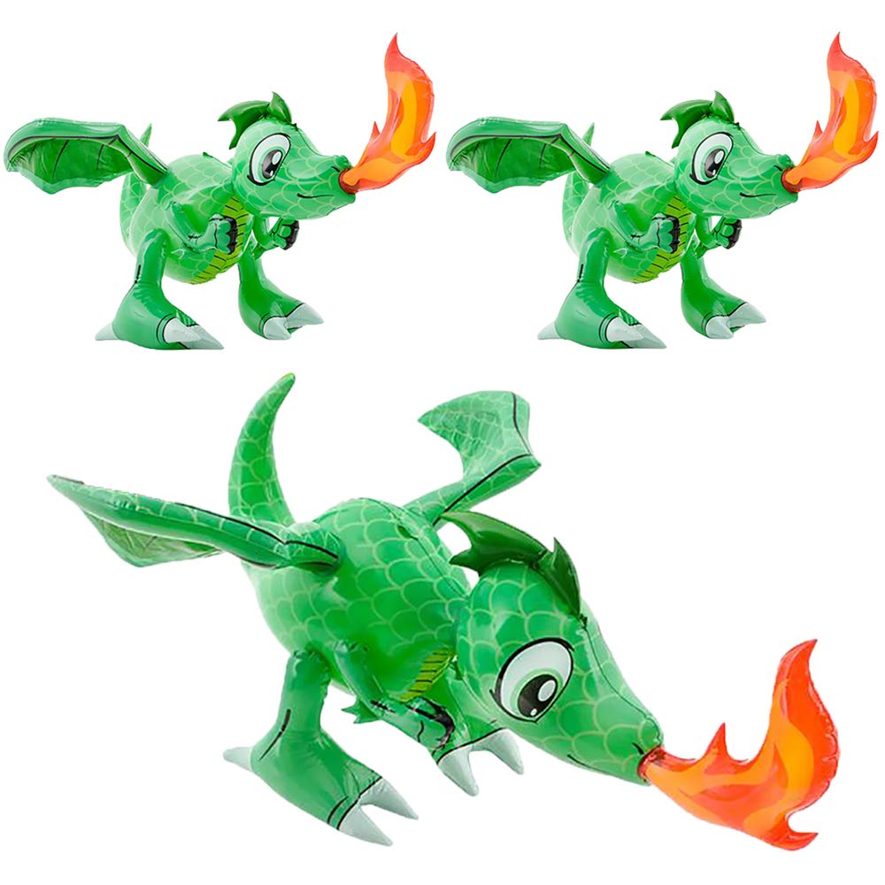 The Dreidel Company Dragon Inflate 30" (3-Pack)
