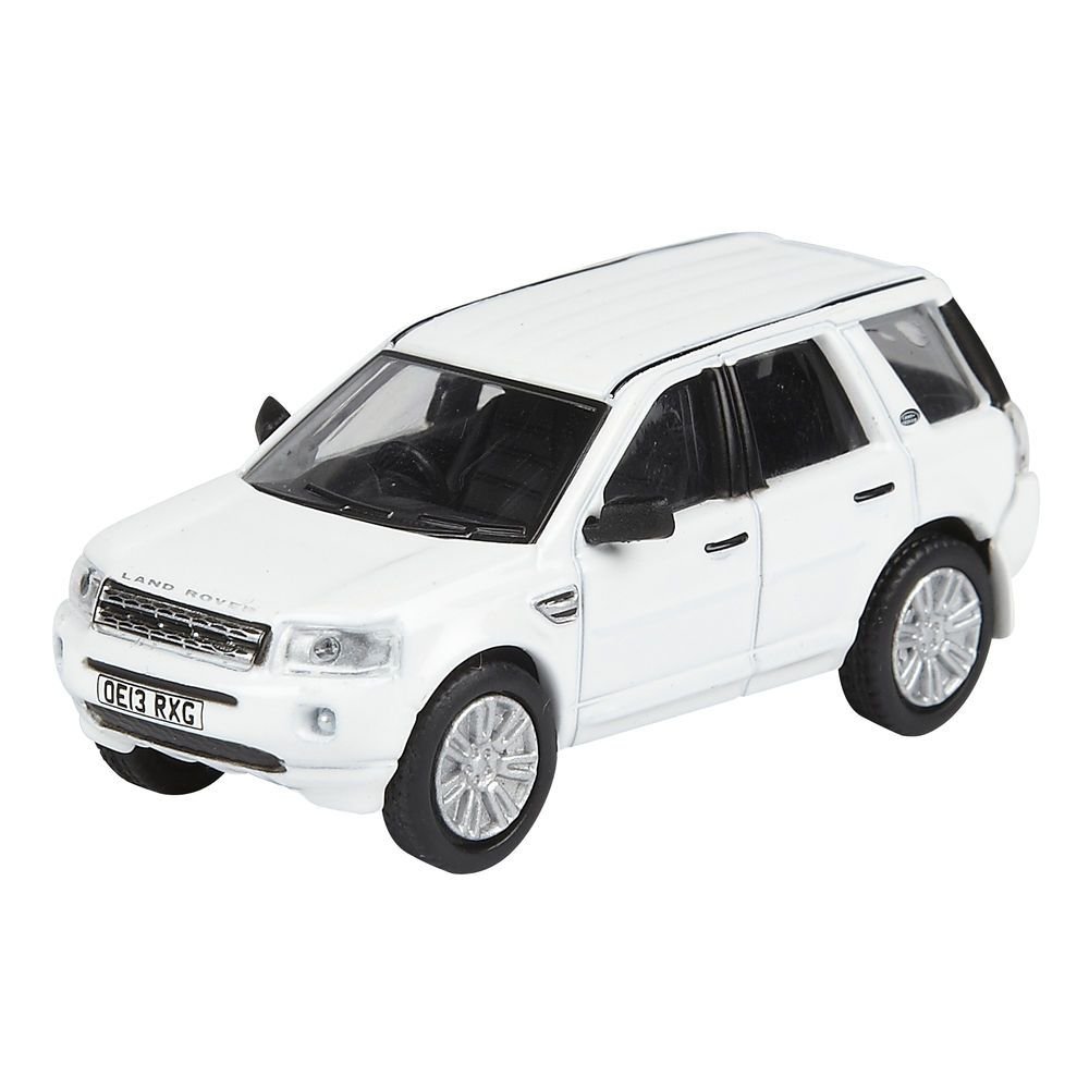 Oxford Diecast 1:76 Land Rover Freelander Fuji White Collectable model 76FRE002, 5 cm (L) x 1.5 cm (W) x 2 cm (H)