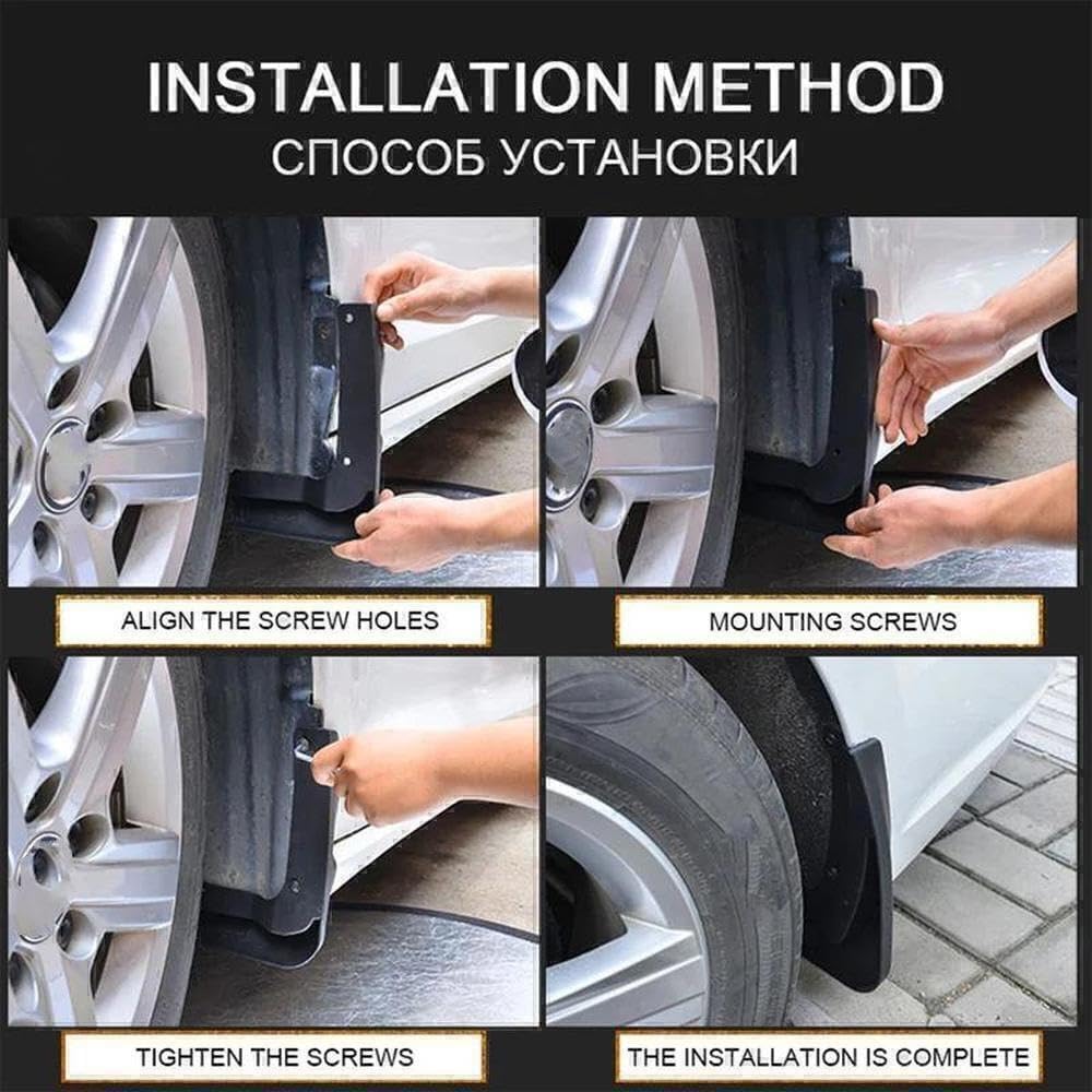 Auto Parts Car Mudguards for Smart 3 Brabus Accessories 2023-2025 Fenders Splash Guard Mud Flaps Anti-mud Tuning Tools