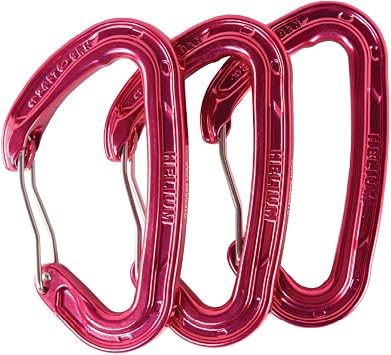 Wild Country Helium 3.0 Rock Climbing Carabiner | Large Wiregate, Lightweight Aluminum, High-Strength