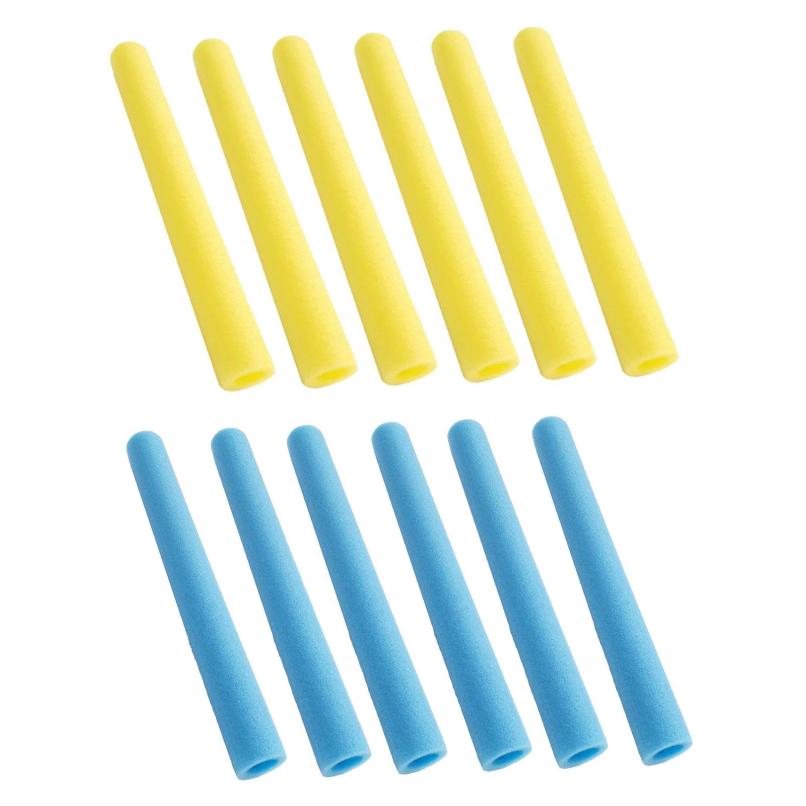 BNF® Sporting Goods-Fitness Running & Yoga-Fitness Equipment & Gear-Trampolines - 12Pcs Trampoline Pole Sleeves 16 inch Protector Lightweight Pole Covers Blue and Yellow-image-35