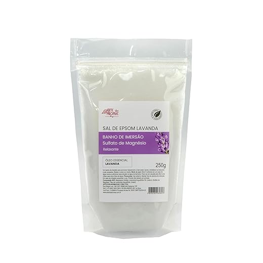 Sal de Epson Lavanda Arte dos Aromas 250g