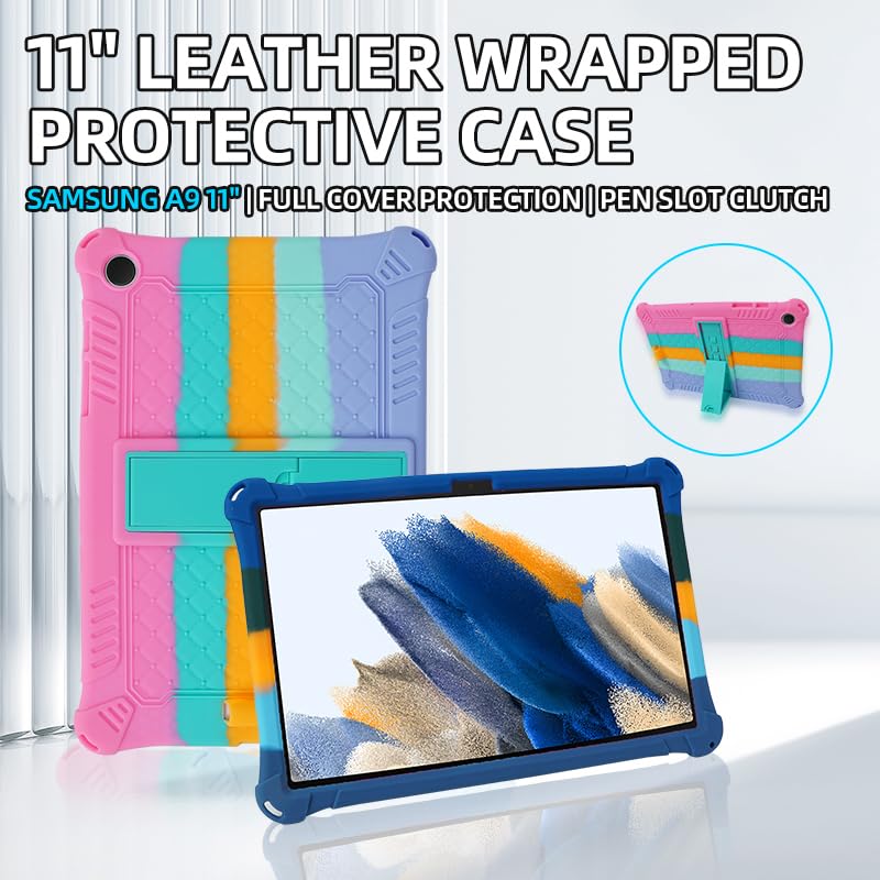 Coque Samsung Galaxy Tab A9 Plus avec support multi-vues et protection intégrale antichoc - 2