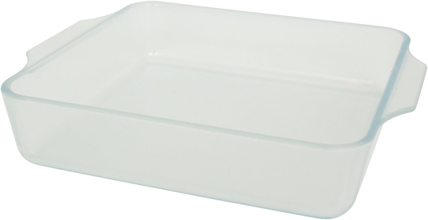 Aderia K-9427 Heat-Resistant Glass Cooker, Gratin Dish, Serabake, Square Roaster, M, 40.1 fl oz (1,400 ml), Non-Stick, Microwave and Oven Safe, Ceramic Coating