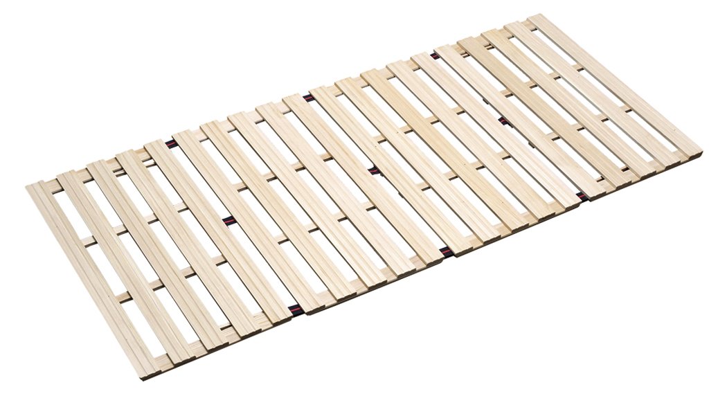 長さ210cm 四つ折りすのこベッド 長板タイプ シングル (日本製) 楽天市場】すのこ ベッド 4つ折り シングル 通気性 連結 分割