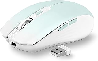 T’nB – Wireless Mouse Design, Dual Mode Bluetooth and USB-A, Rechargeable High Autonomy, Quiet, Precision 1600 DPI, 6 Butt…