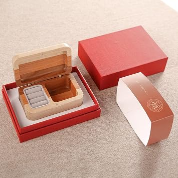 SOFTALK Three-Color Wooden Music Box Jewelry Box Retro Musical Boxs Beautiful Melody for Christmas, Birthday Valentines Day Gifts Tune Spirited Away