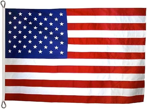 Annin Flagmakers 2750 Tough-Tex American Flag, Made in USA, 8 x 12 Feet, Polyester
