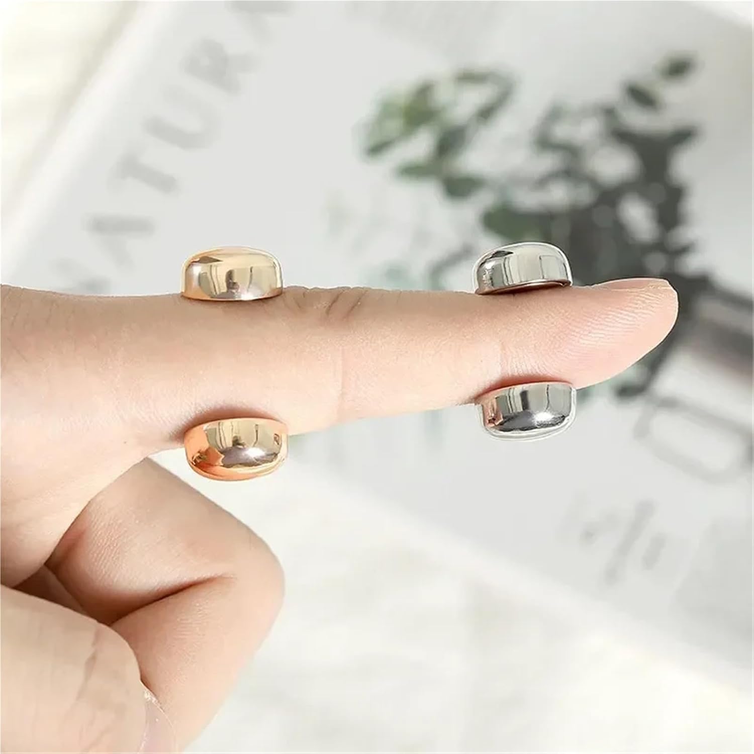 Magnetic Hijab Pins for Women - 4 Pack Scarf Brooch Clips image 4