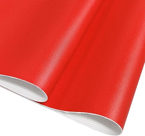 Miniatura 22 de HYANG - Hojas de piel sintética de color liso beige, 1 rollo de 12 x 53 pulgadas, piel sintética ideal para hacer proyectos de manualidades hechos a