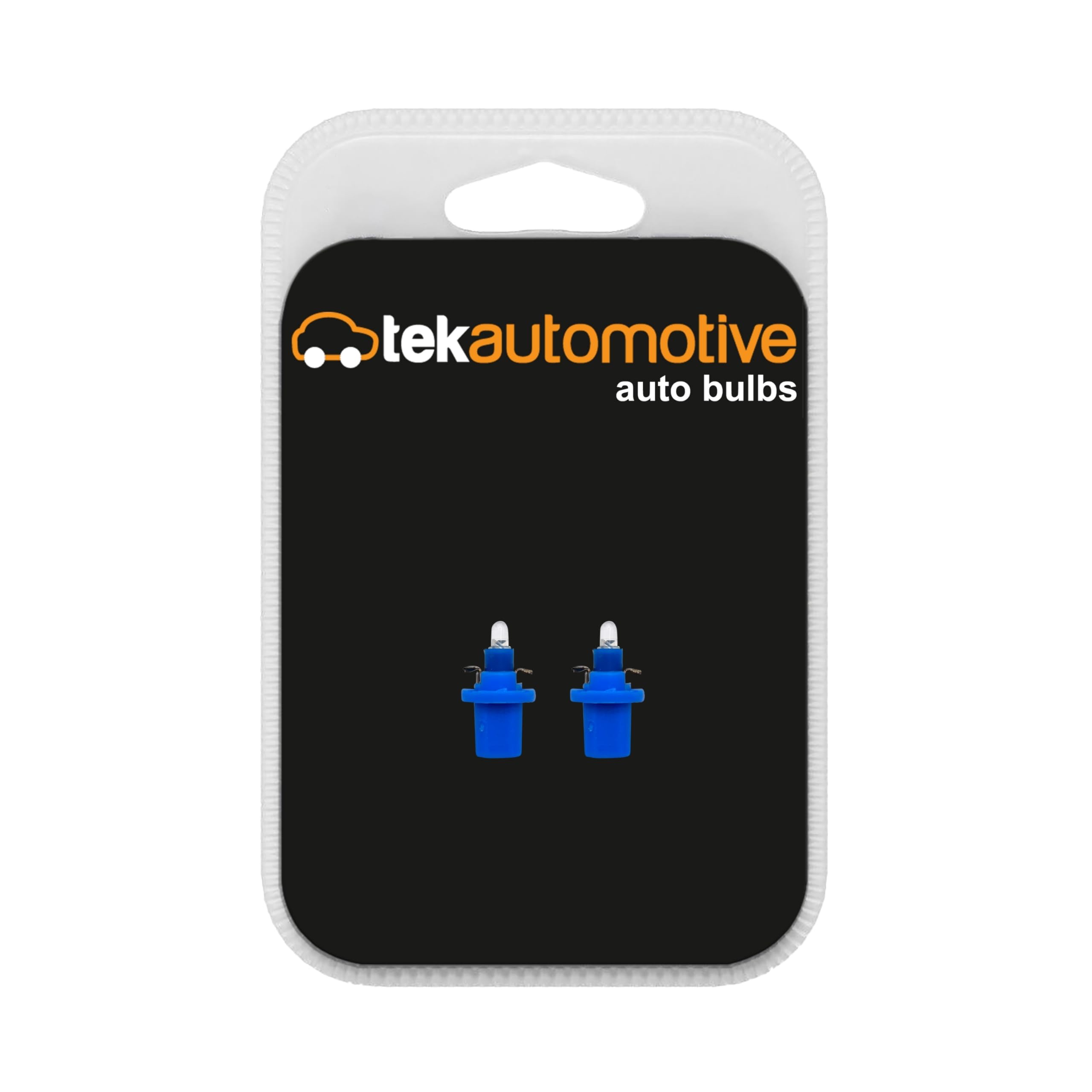 Tek Automotive509T BLUE LED Car Bulbs PCB Tacograph Dashboard Instrument Panel Light Bulbs 286T Bulb 12V B8.5D T5 LED Bulb - Twin Pack