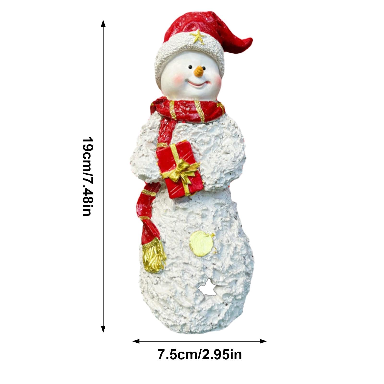 雪だるまの置き物☃️ 雪だるま(スノーマン）のミニオブジェ 置物 ステンドグラス | iichi