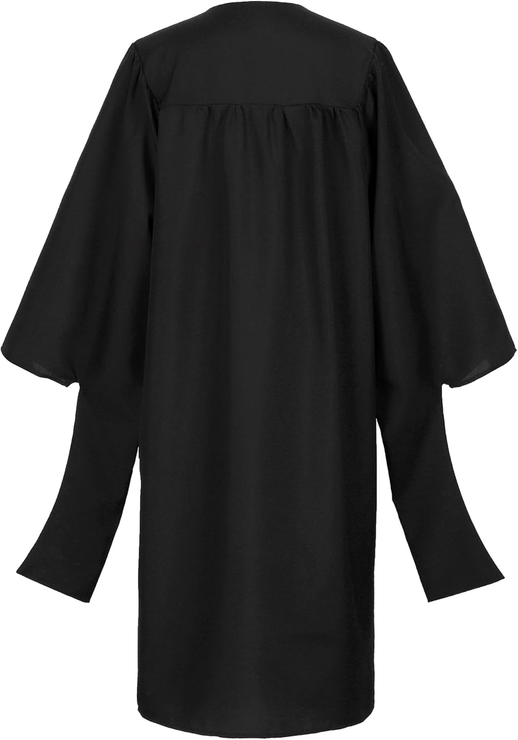 Master Graduation Gown Cap Hood Set, Unisex Matte Master's Degree Regalia with Tassel for University
