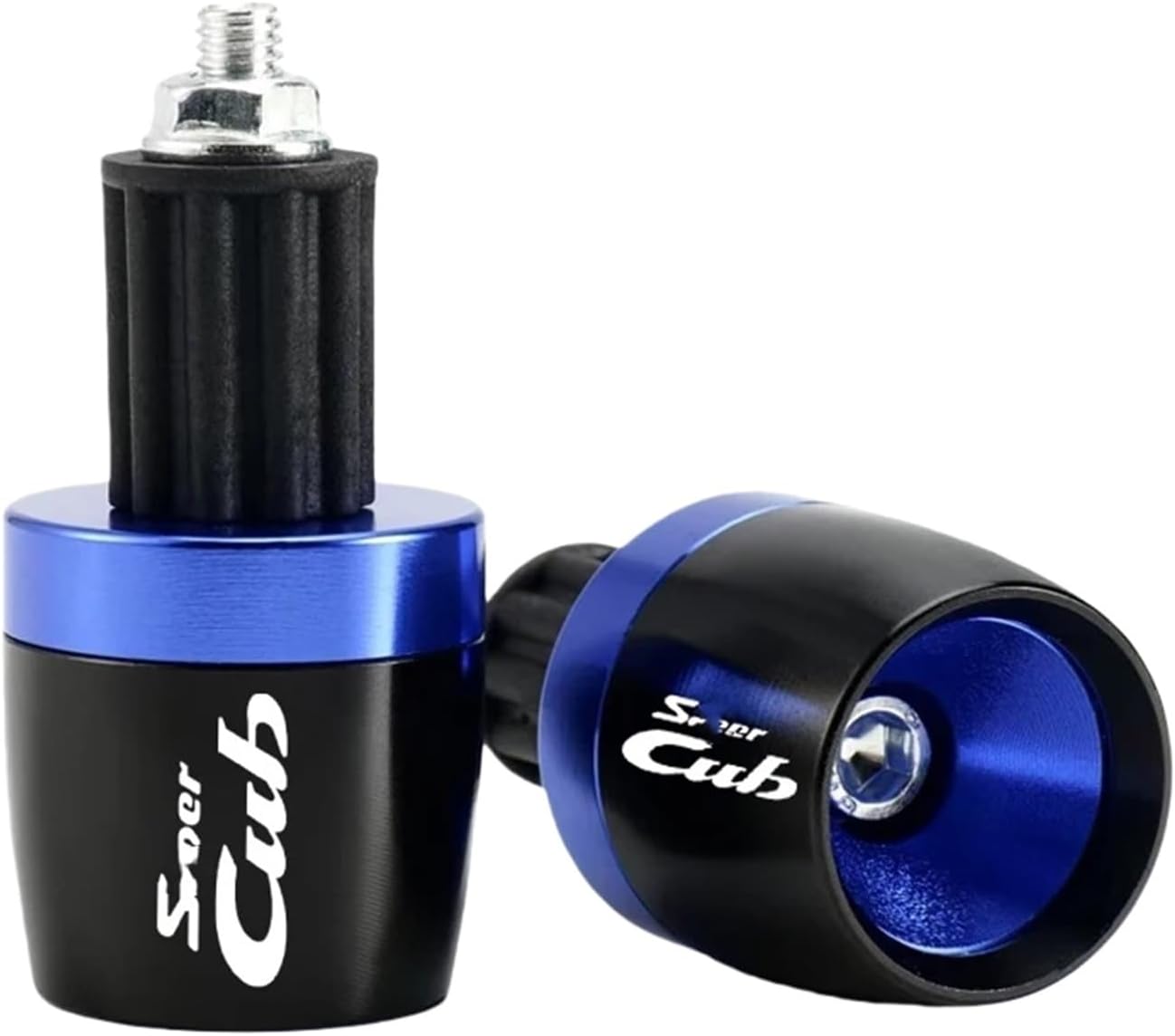 Motorcycle Handlebar End Plug Motorcycle Bar End Weight Handlebar Grips Cap Plug Accessories For HO&ND&A Supe CUB C70 90 110 C125 CT125