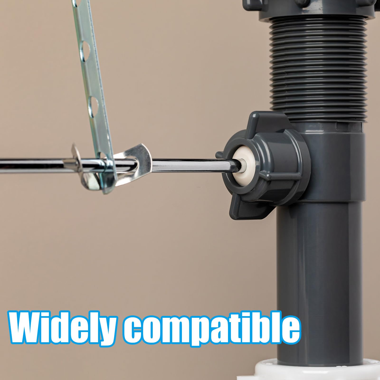 2pcs Lavatory Pop-Up Drain Center Piece Assembly, Bathroom Sink Pivot Ball Rod Stopper Replacement Compatible with Danco 34807 & Price Pfister PS2673 PS469 PSB327 Accessories — view 5
